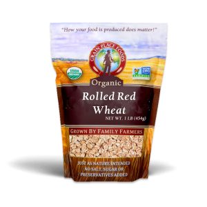 Organic Rolled Red Wheat